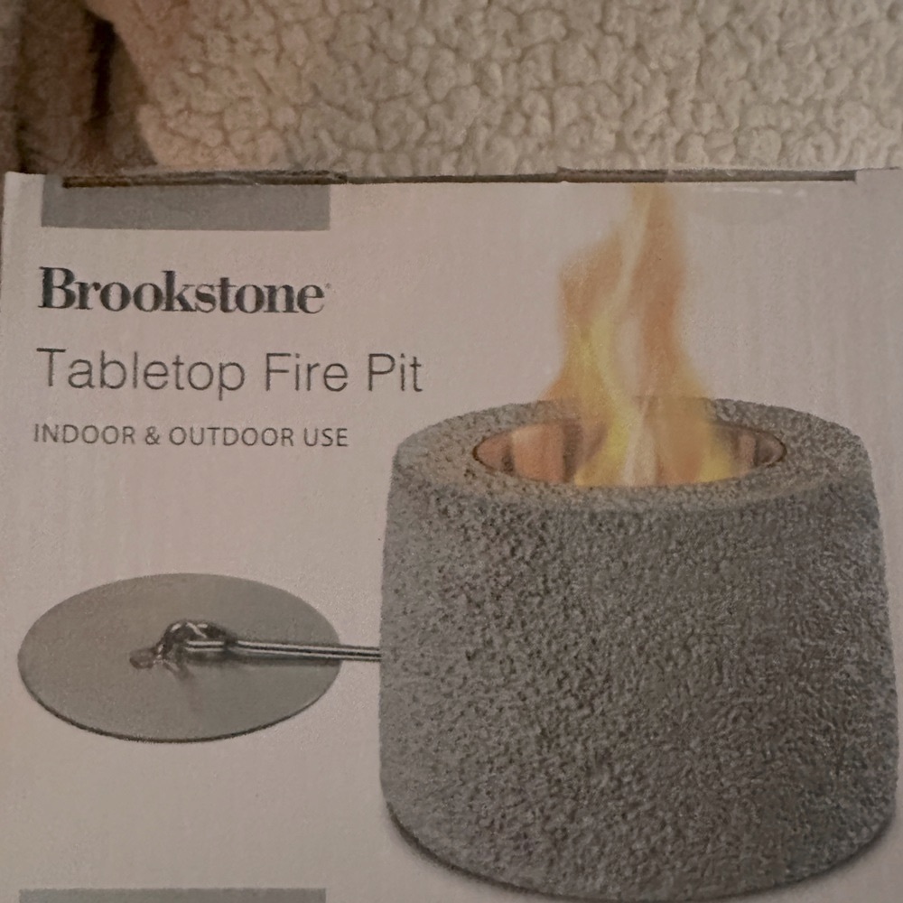 Brookstone Ambient Soothing Fire Pit